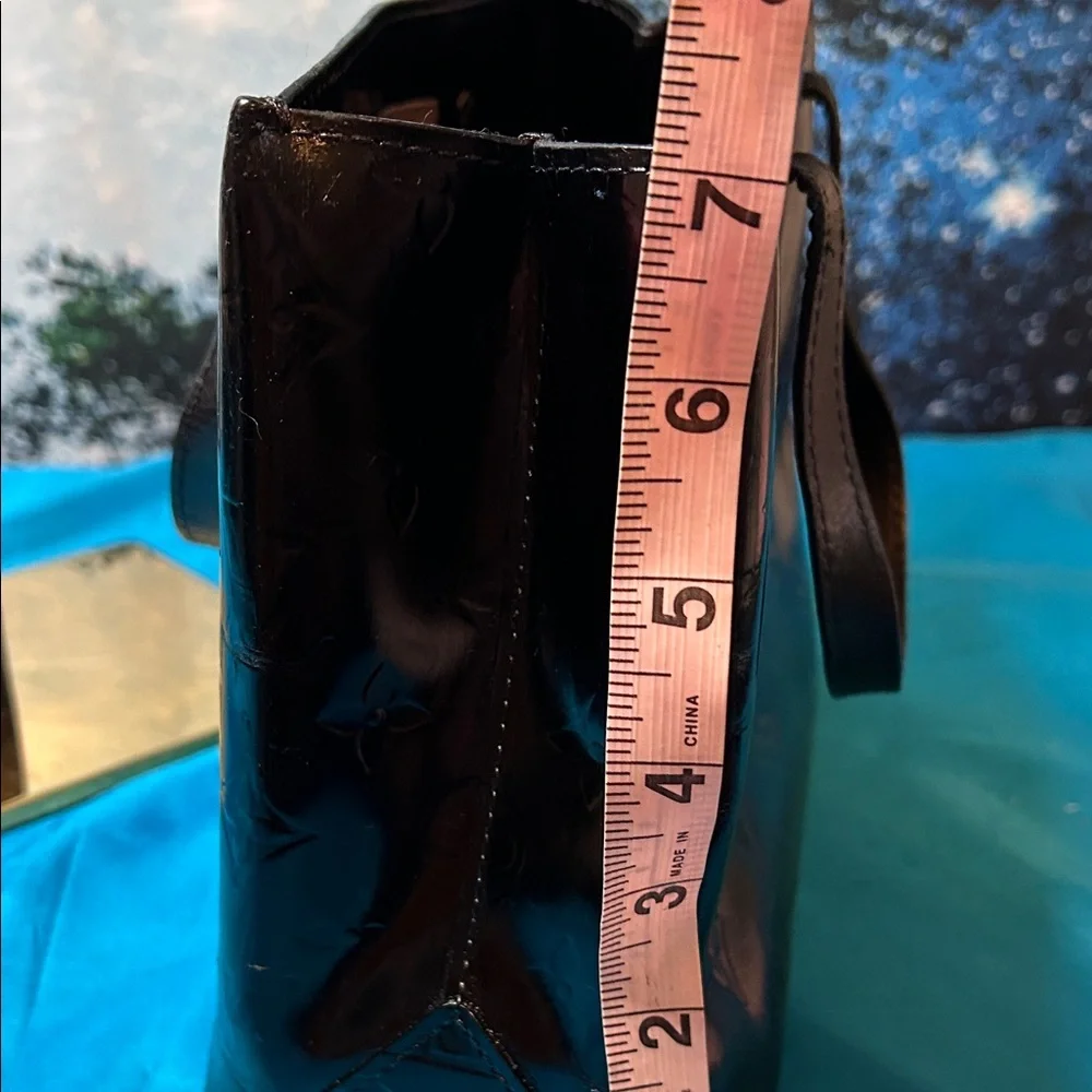 Louis Vuitton Black Vernis Lead PM handbag VGC - Picture 13 of 15